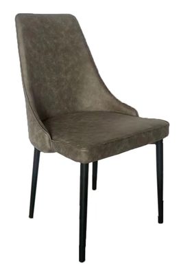 Urban Dining Chair - Taupe Brown Fabric