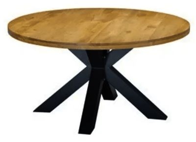 Charlotte Round Oak Table  1.5 Metre