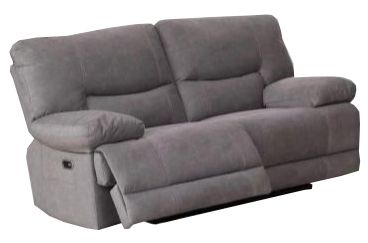 Gibson 2 Seater Electric Recliner Sofa - Grey