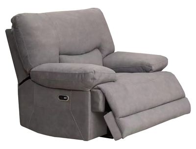 Gibson Electric Recliner Armchair - Grey