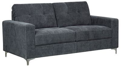 Millie 3 Seater - Grey Chenille
