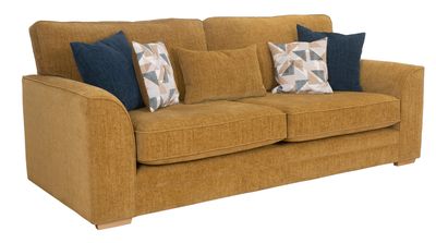 Oscar 3 Seater Sofa - Beige | Cinnamon | Hunter Green | Marine