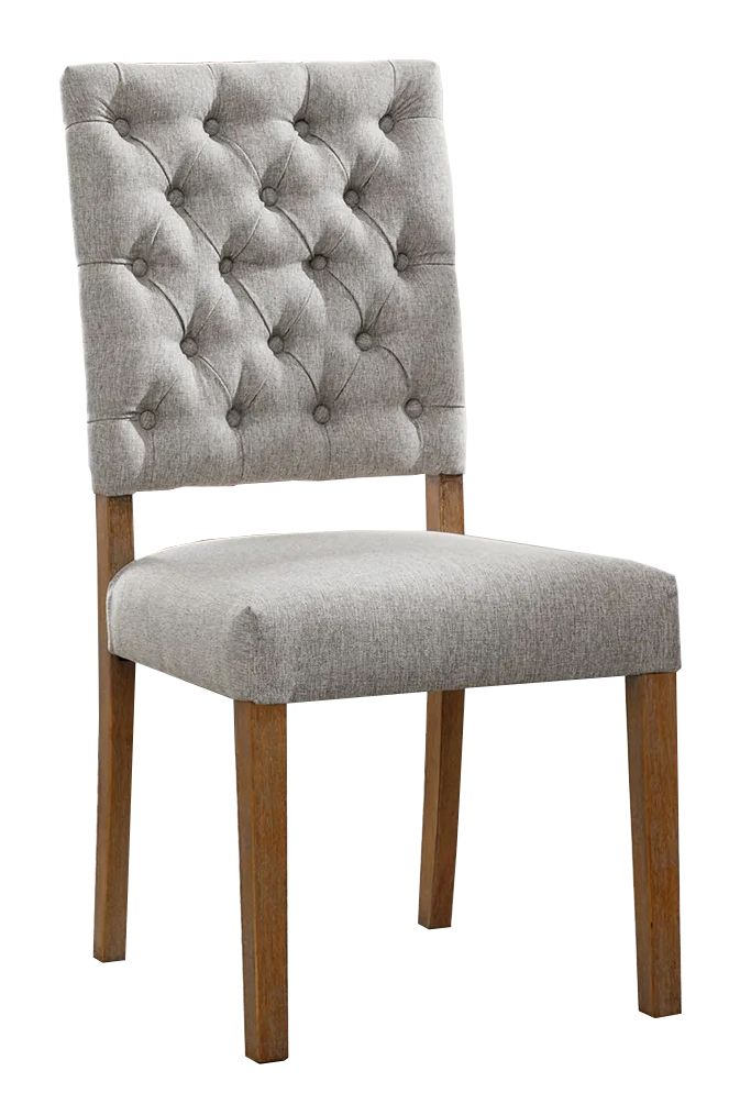 Zola Dining Chair - Grey Fabric