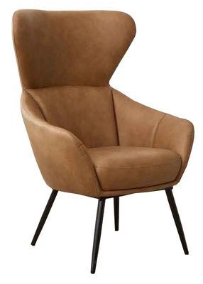 Nantes Accent Chair - Chestnut | Graphite