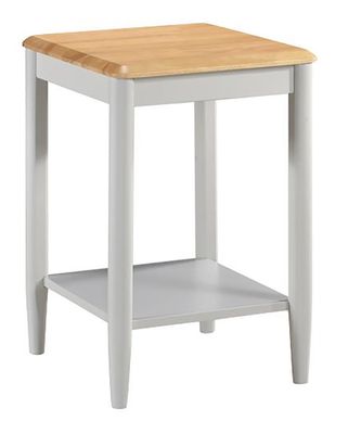 Altona Stone Grey Painted End Table