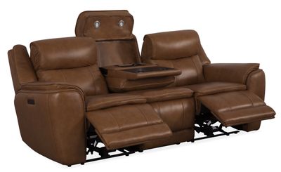 Brabus Full Italian Leather Electric 3 Seater Sofa