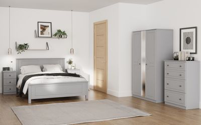 Grey Ash Bedroom Collection