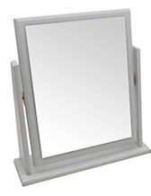Metro Single Mirror - Grey | White