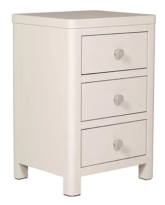 Freya 3 Drawer Bedside Table - Natural