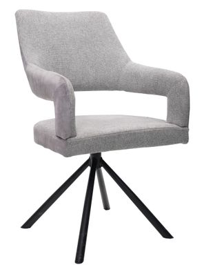 Belle Fabric Dining Chair - Grey | Rust Orange | Sage Green