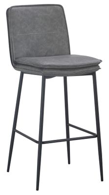 Fresco Bar Stool - Dark Grey