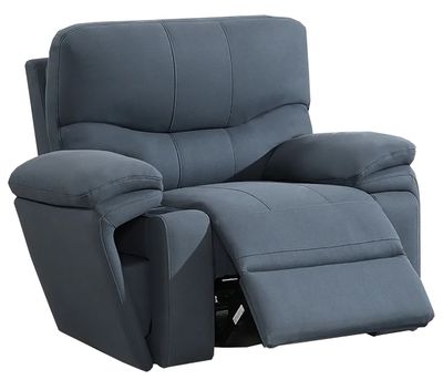 Savoy Cinematic Armchair Power Recliner Sofa with Power Headrests and iTable Arm