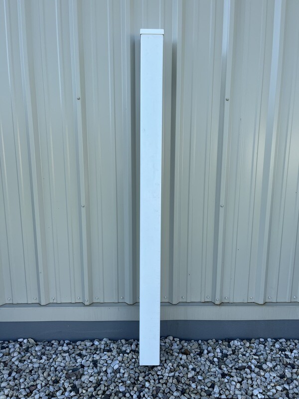 DIY Economy Vinyl Fence Posts & Caps