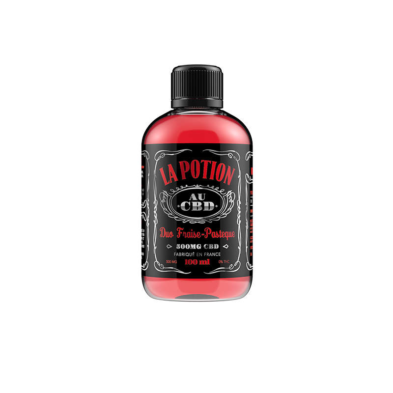SIROP AU CBD FRAISE PASTÈQUE
