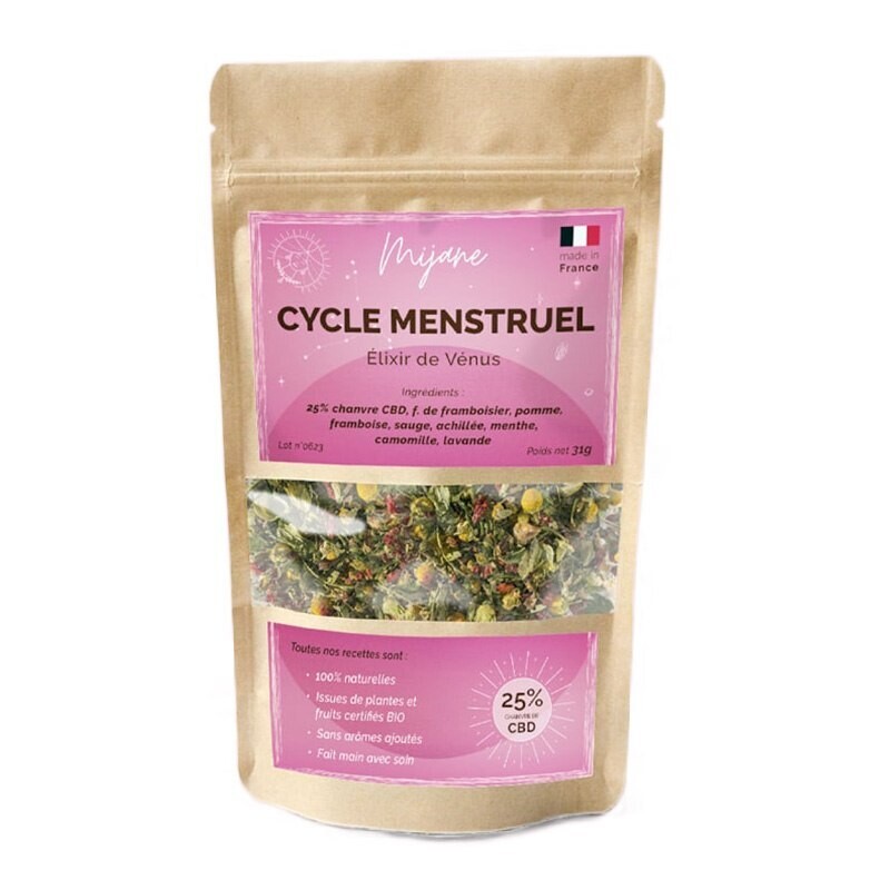 L'ELIXIR DE VENUS - INFUSION CYCLE FÉMININ