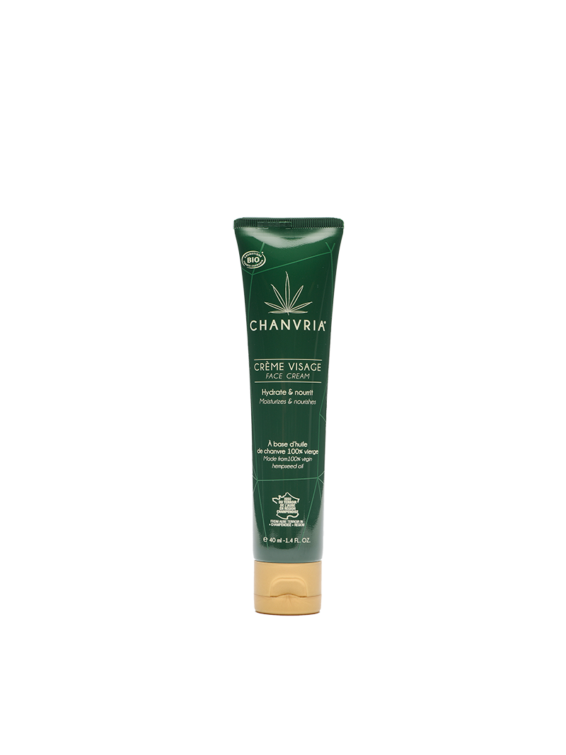 CRÈME VISAGE CHANVRE BIO 40 ML