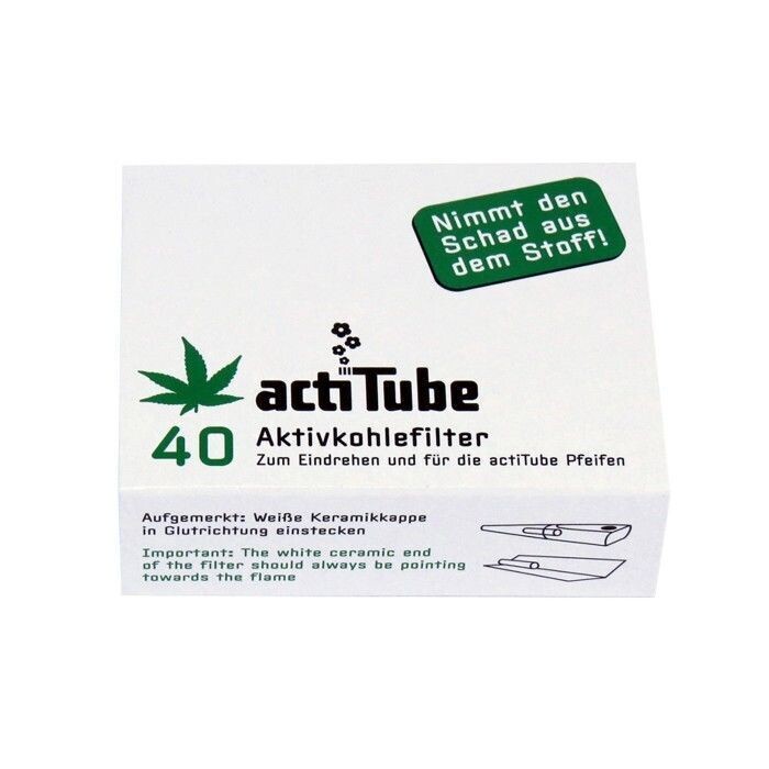 FILTRES ACTITUBE CHARBON ACTIF 8MM X 40