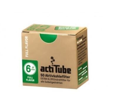 ACTITUBE FILTRES À CHARBON ACTIF XTRA SLIM 6MM X50