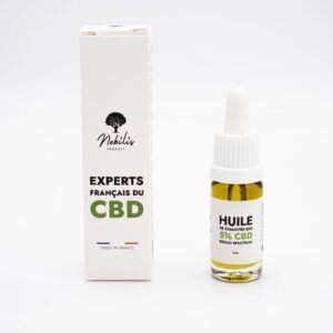 Huile de CBD 5% Broad Spectrum – Nobilis Product – 10ml