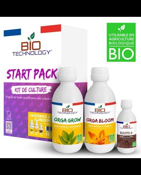 START PACK Engrais Organique - Croissance & Floraison