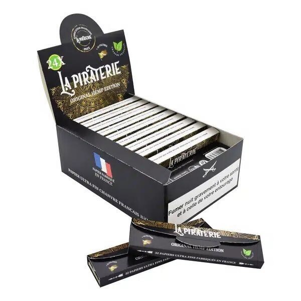 FEUILLES A ROULER PIRATERIE PAPER SLIM CHANVRE PAR 50
