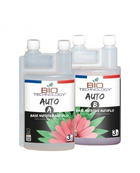 AUTO A+B - Engrais NPK Minéral Autofloraison Terre/Hydro/Coco
