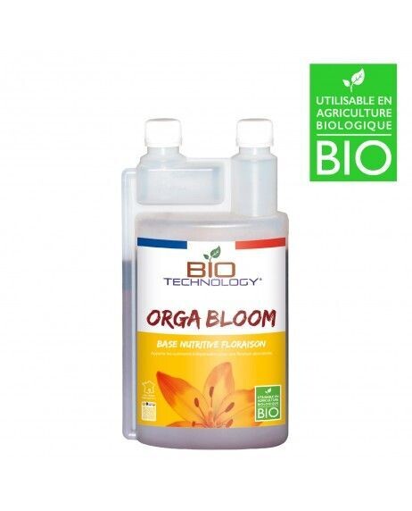 ORGA BLOOM - Engrais NPK Biologique Floraison Terre/Coco