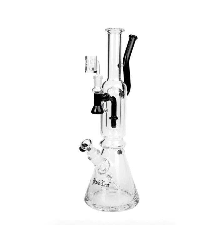 BANG EN VERRE BLACK LEAF DOUBLE TRACK 40CM