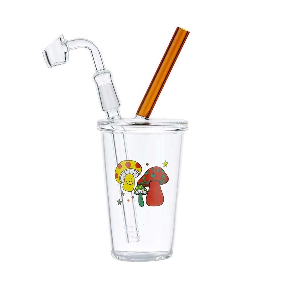 BANG EN VERRE OIL CUP MUSHROOM 20CM