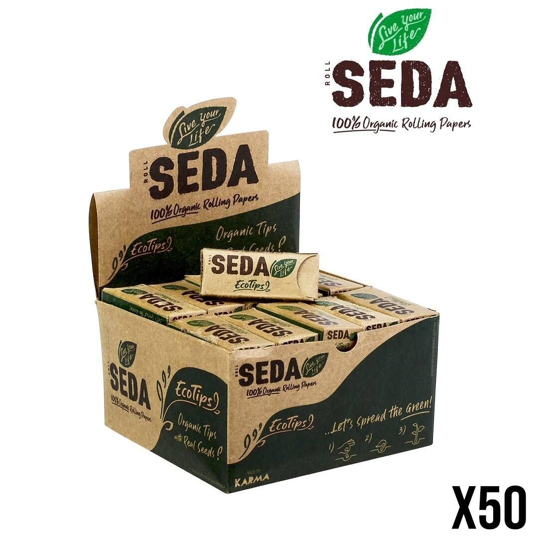FILTRES TIPS ECO SEDA X50