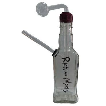 BOUTEILLE EN FORME DE BOULE DE CRISTAL POUR PIPE À EAU (MODÈLES VARIÉS)