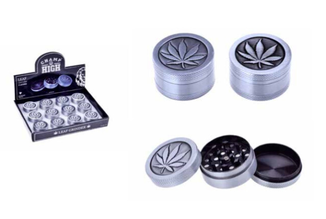 CHAMP HIGH METAL GRINDER LEAF 40MM