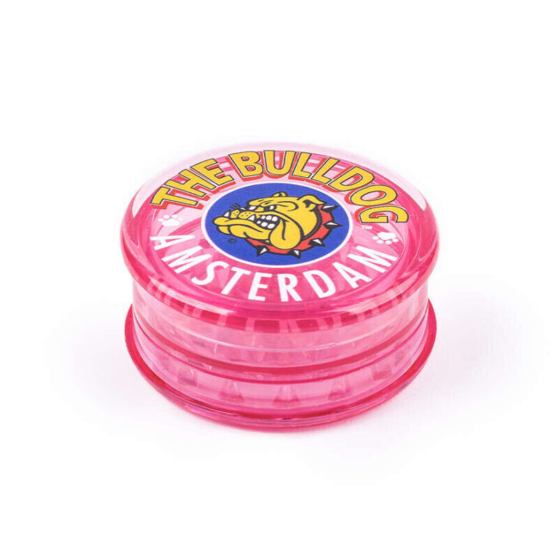 LE BULLDOG GRINDER ACRYLIQUE ROSE (PLASTIQUE)