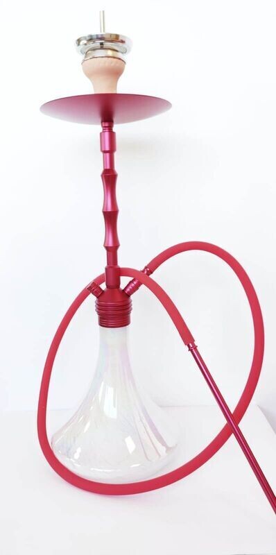 CHICHA EGYPTE ROUGE 70CM 1TUYAU