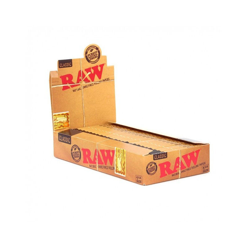 RAW 1 1/4 CLASSIC 50 FEUILLES x 24 FEUILLES