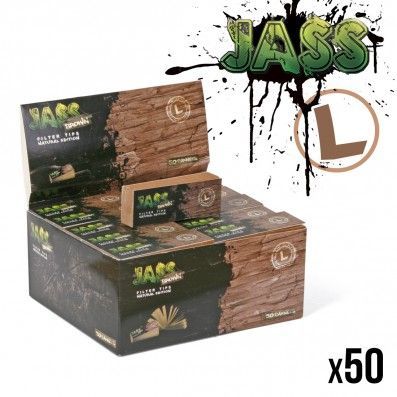 FILTER TIPS JASS BROWN TAILLE L X50