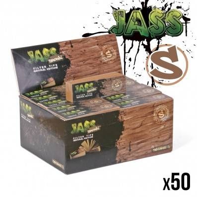 FILTER TIPS JASS BROWN TAILLE S X50