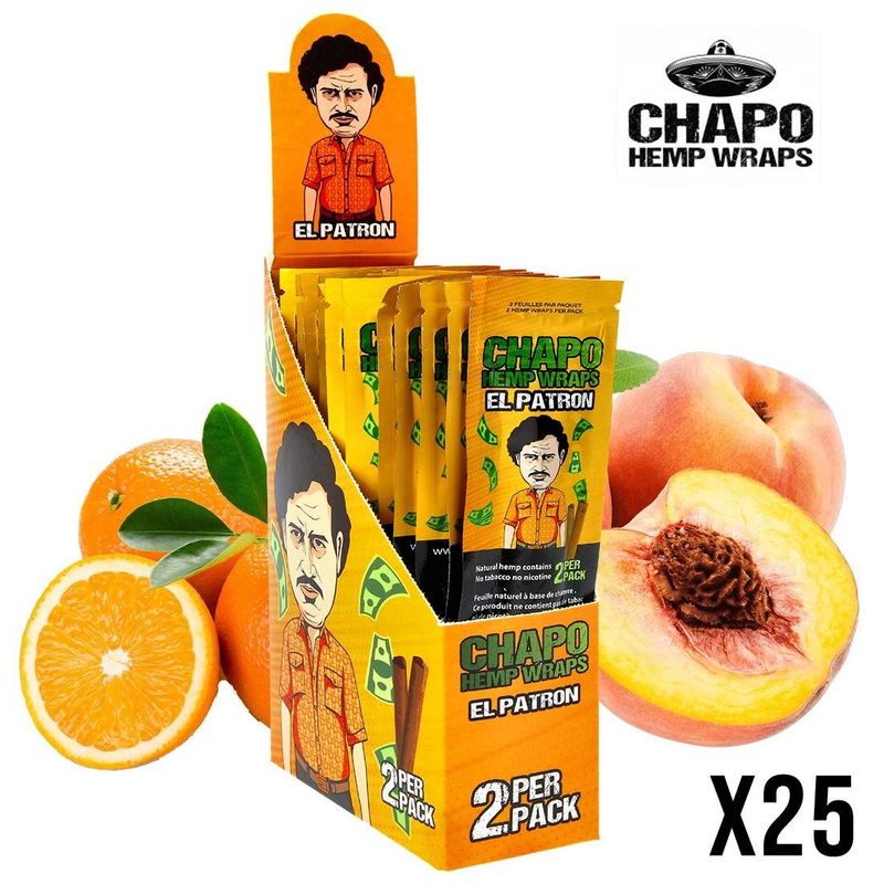 BLUNT SANS TABAC CHAPO EL PATRON DISPLAY DE 25