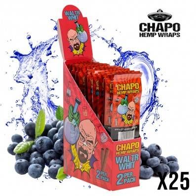 BLUNT SANS TABAC CHAPO WALTR WHIT DISPLAY DE 25