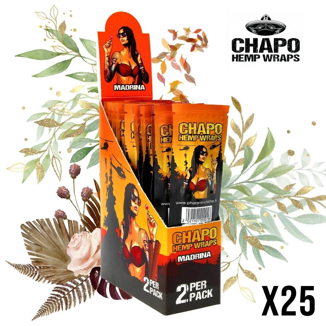 BLUNT SANS TABAC CHAPO MADRINA DISPLAY DE 25