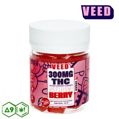 GUMMIES VEED FRAISE DELTA9 300MG