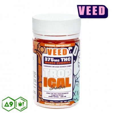 GUMMIES VEED TROPICAL SMOOTHIE DELTA9 375MG