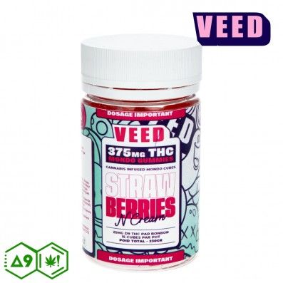 GUMMIES VEED FRAISE DELTA9 375MG