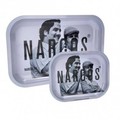 PLATEAU NARCOS ÉDITION BLANCHE en deux tailles S ou M