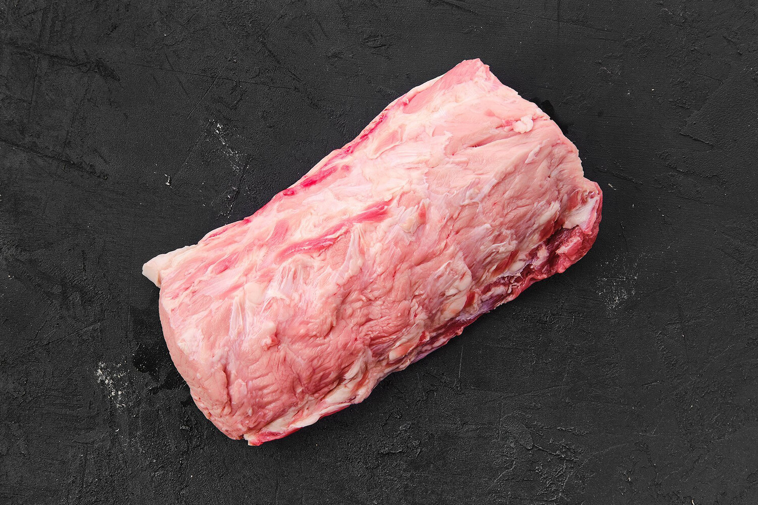 Rücken vom Hirsch / Rotwild  mit Knochen ( 1064g)