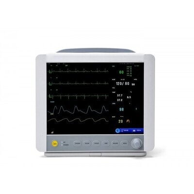 Monitor E12. Monitor constantes vitales. Monitor de paciente. Monitor de quirófano.