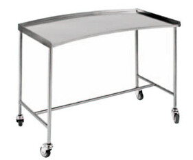 Mesa para instrumental quirúrgico. Alquiler mobiliario de quirófano.