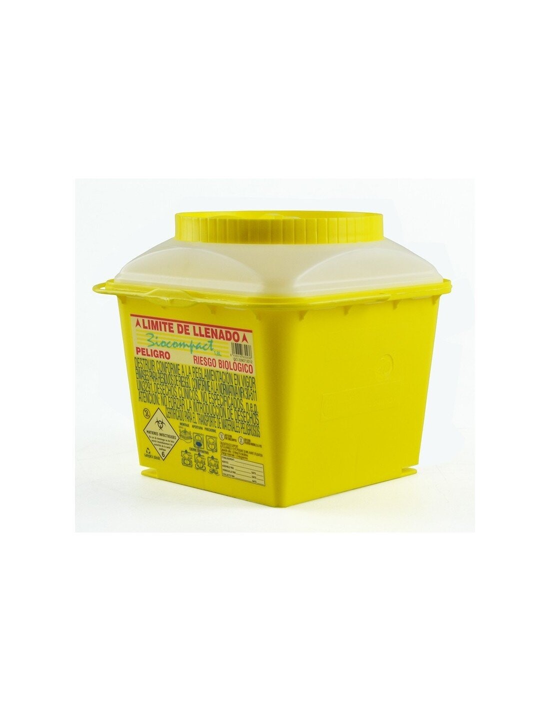 Contenedor de residuos 1,8l.