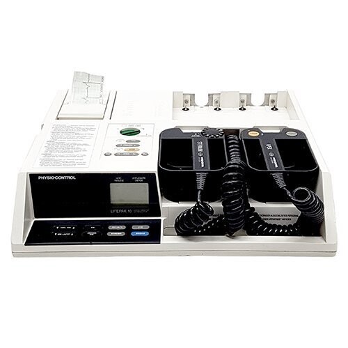 Monitor con palas Physio Control Lifepak 10 años 2000
