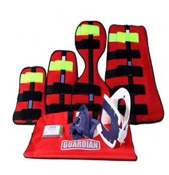 Bolsa de férulas. Alquiler Kit Inmovilización emergencias.